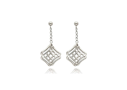 White Gold Plated | Fashion Earrings